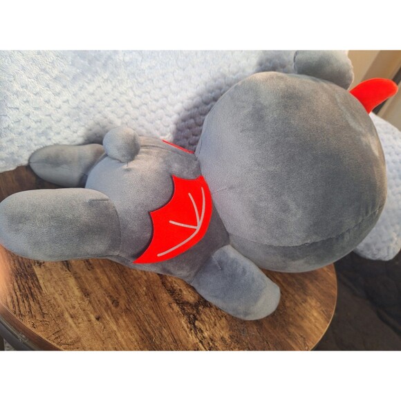 Fukuya Black Bear Devil Big Plush 14" Stuffed Animal With All Tags Attached - Picture 3 of 4